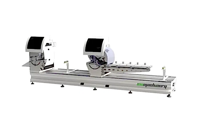 INO TESLA 41 Inside Outside Electronic Tilting Double Mitre Saw 4m