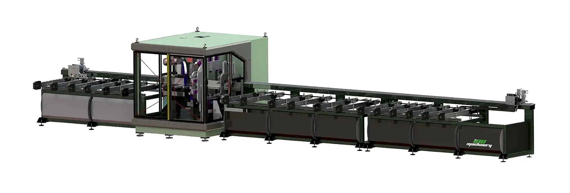 Ino BARCELONA – CNC PVC Profile Cutting and Machining Center Ino BARCELONA – CNC PVC Profile Cutting and Machining Center