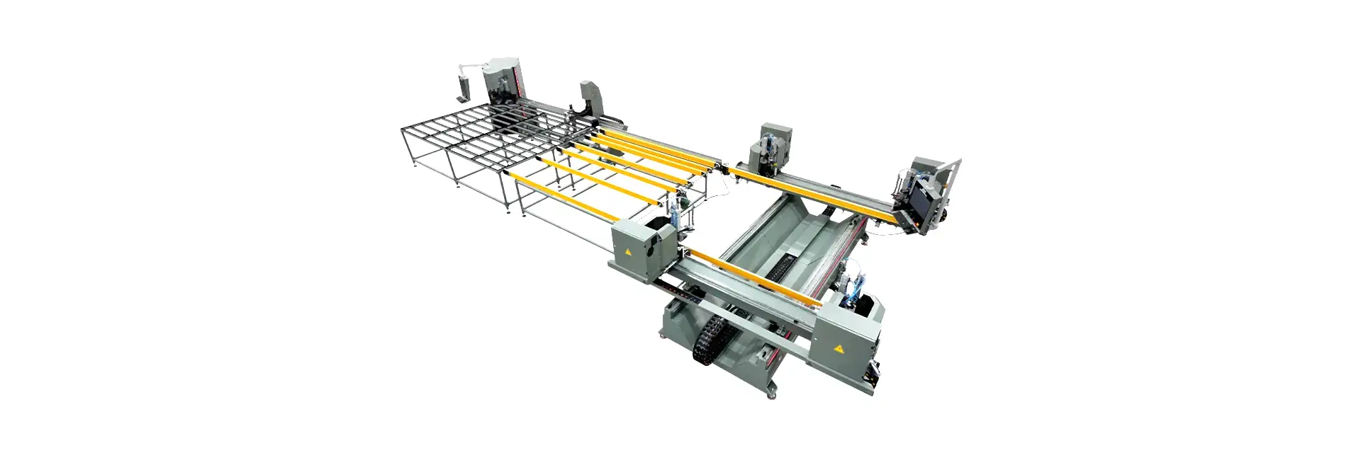 Ino MILANO – 4 Head PVC Welding and CNC Corner Cleaning Line