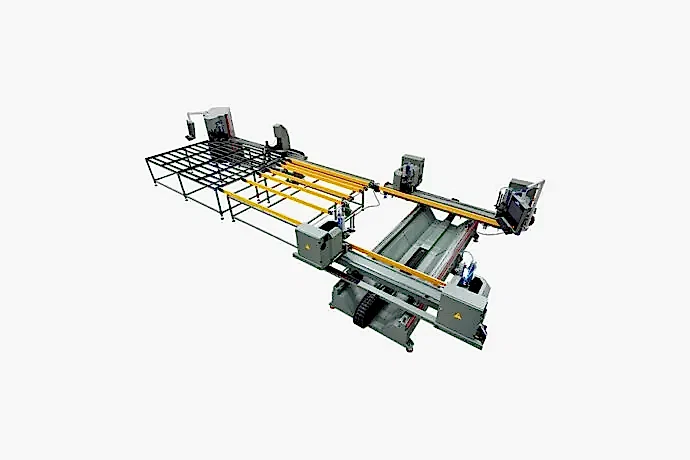 Ino MILANO – 4 Head PVC Welding and CNC Corner Cleaning Line