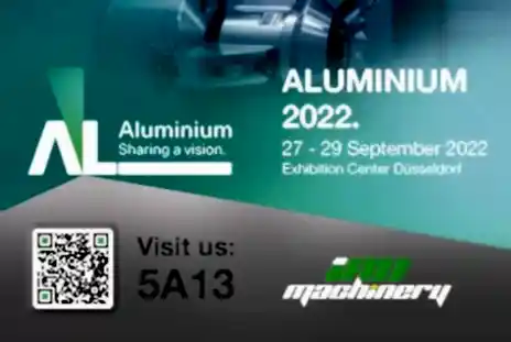 INO Machinery auf der Aluminium 2022 Messe Düsseldorf
